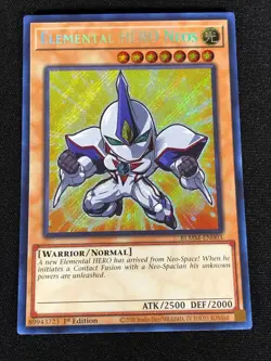 Yugioh Elemental Hero Neos BLMM-EN003 1st Secret (NM) - Image 1
