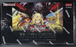 Yugioh The Chronicles Deck: The Fallen & The Virtuous Display 8 Decks - Image 1