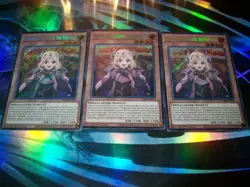 3x Dogmatika Ecclesia, the Virtuous 1st Edition Secret Rare CH01-EN014 Yu-Gi-Oh! - Image 1
