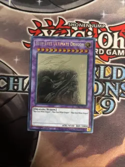 (MC) Blue-Eyes Ultimate Dragon Ghost Rare GFP2-EN181 Yu-Gi-Oh! Yugioh 1st Ed VLP - Image 1