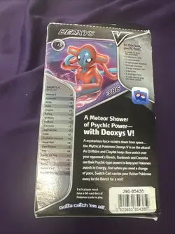 Pokemon Cards (V Battle Deck) Brand New FACTORY SEALED DEOXYS V Box!! - Image 2