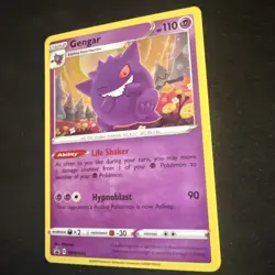 Pokemon Promo Card - Gengar SWSH052 SWSH: Sword & Shield Promo Cards Holo NM - Image 5