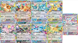 Pokemon Eeveelution Evolution ex 9 Card Set PRE Eevee Double Rare Holo - Image 1