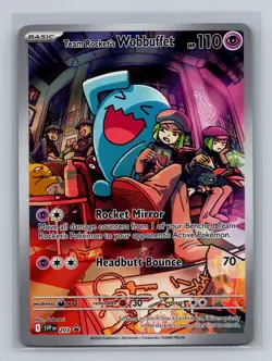 Team Rocket's Wobbuffet Pokemon SV: Scarlet & Violet Promo Cards #203 - Image 1