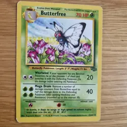 BUTTERFREE 33/64 POKEMON CARD (JUNGLE SET) - Image 3