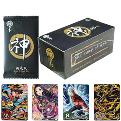 USA One Piece Demon Slayer Mixed Trading Card Booster Box Doujin Anime CCG TCG - Image 1