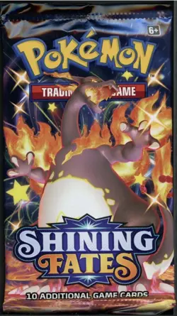 Pokemon Shining Fates Booster Pack - 10 Cards / Pack - Random Art - SEALED - Image 1