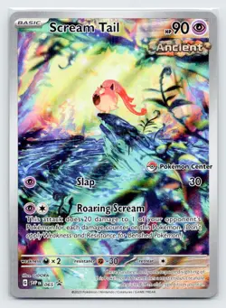 Scream Tail 065 Pokemon Center NM-MT - Pokemon SV Promo Cards () - Image 1