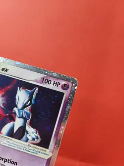 Pokemon Karte/card - Mewtwo Ex 101/109 Ex Rubin & Saphir - SWIRL - Exc-Near Mint - Image 3