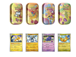 Pokemon 4 Mini Tins + 4 Promo Cards Bundle - 151 SAMS CLUB EXCLUSIVE CONFIRMED - Image 1