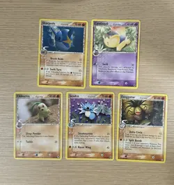 Delta Species Mixed Lot - 5 Non Holo Pokemon Cards - EX Era Vintage -NM - Image 1