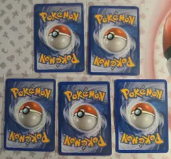 Delta Species Mixed Lot - 5 Non Holo Pokemon Cards - EX Era Vintage - MP - Image 2