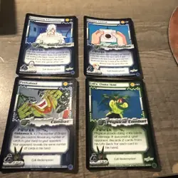 DRAGON BALL Z 8 CARD FOIL CELL REDEMPTION CR1-CR4 & CGR1-CGR4 DBZ CCG - Image 1