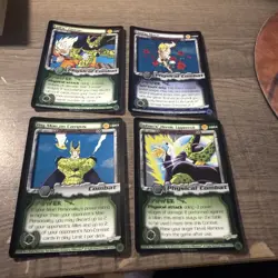 DRAGON BALL Z 8 CARD FOIL CELL REDEMPTION CR1-CR4 & CGR1-CGR4 DBZ CCG - Image 2