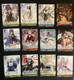 Weiss Schwarz Azur Lane & Nikke SR and Sealed Promo English Card Lot -NM/M - Image 1