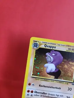 Pokemon Karte/card - Quappo Poliwrath 9/75 - Neo Discovery Holo - Exc-Near Mint - Image 2