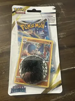 Pokemon TCG Silver Tempest Blister Pack! Factory Sealed! Promo Card +Coin! - Image 1