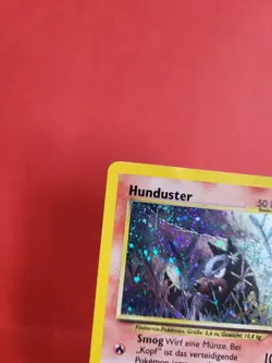 Pokemon Karte/card - Houndour Hunduster 5/75 Neo Discovery - Holo - Played - Image 2
