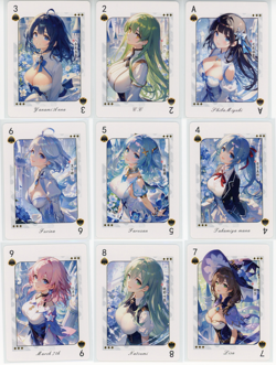 ❤STAR LOVE POKER Goddess Story Anime Waifu PLAYING CARDS SEALED SET OF 54 Cards - Image 3