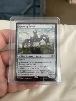 MTG - Roaming Throne R The Lost Caverns of Ixalan 258 Regular Finish 1x NM - Image 1