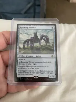 MTG - Roaming Throne R The Lost Caverns of Ixalan 258 Regular Finish 1x NM - Image 2