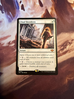 Final Showdown Outlaws of Thunder Junction Regular NM - Image 1