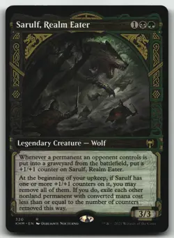 Sarulf, Realm Eater (Showcase) R Kaldheim 330 LP - Image 1