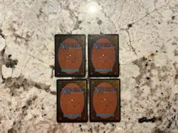 Mtg Black Vise x4 - Magic the Gathering The Rack Revised Black Vise Playset HP - Image 2