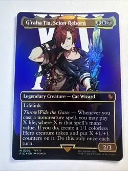 G'raha Tia, Scion Reborn (Borderless) Commander: Final Fantasy Foil - Image 1