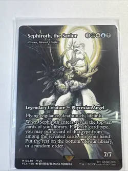 Sephiroth, the Savior - Atraxa, Grand Unifier (Showcase) Final Fantasy: Through - Image 1