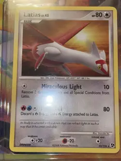 Latias 22/106 Great Encounters 2008 Pokemon TCG Card NM - Image 5