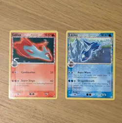 Pokemon Latios 22/110 Latias 21/110 - EX Holon Phantoms Delta Species 2006 - Image 1
