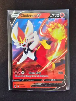 Cinderace V 43/264 - Fusion Strike - Pokemon TCG - Image 1