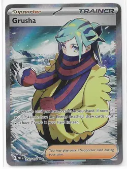 Grusha 253/193 Paldea Evolved Full Art Holo Ultra Rare Pokemon TCG NM - Image 1