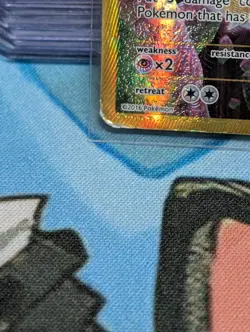 Pokemon TCG Alakazam EX (Secret) 125/124 Fates Collide Holo Damaged - Image 2
