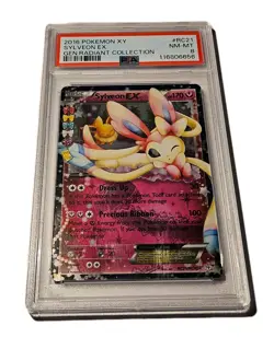 Pokemon 2016 XY Generations Radiant Collection Sylveon EX #RC21 PSA 8 - Image 2
