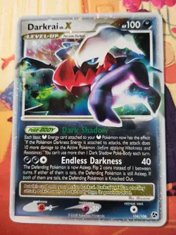 Pokemon Darkrai LV.X 104/106 Great Encounters Holo LP/NM - Image 1