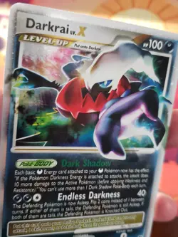 Pokemon Darkrai LV.X 104/106 Great Encounters Holo LP/NM - Image 3