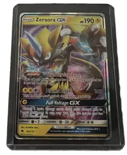 Pokemon TCG Zeraora GX Sun & Moon - Lost Thunder 86/214 Holo Ultra Rare - Image 1