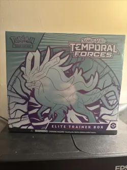 Pokemon TCG Scarlet And Violet Temporal Forces ETB Sealed Walking Wake - Image 1
