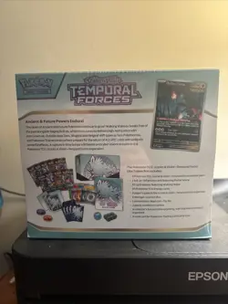 Pokemon TCG Scarlet And Violet Temporal Forces ETB Sealed Walking Wake - Image 3