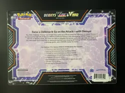 Pokemon TCG Deoxys Vmax & Vstar Collection Factory Sealed Battle Box is damaged - Image 2