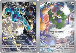 Pokemon Tornadus Thundurus 209 210 Illustration Rare Set Black Star Promo SVP - Image 1