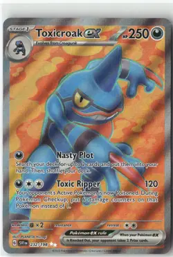 Toxicroak ex, Pokemon SV01: Scarlet & Violet Base Set Ultra Rare, 232/198 NM - Image 1
