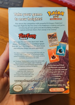 Pokemon TCG Firefang Theme Deck EX DRAGON - CIB - Image 2