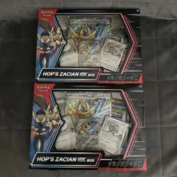 Lot of 2 Pokemon TCG Hop's Zacian ex Box Sealed New Journey Together Surging New - Image 1