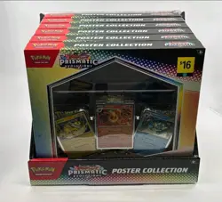 Pokemon Prismatic Evolutions Poster Collection Sealed, Lot of 6 - Image 1