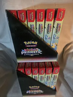Lot of 12x Prismatic Evolution Poster Collection (36 Packs) Pokemon Sealed - Image 2