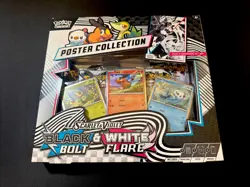 Pokemon TCG Scarlet & Violet 10.5 Unova Poster Collection Box ~SEALED~BRAND NEW - Image 1