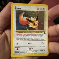 Pokemon TCG Eevee Wizards Black Star Promos 11 Holo - Image 1